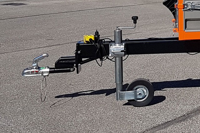 FT-600 podnośnik postojowy z kołem